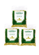 Kit 3 pacotes de Camomila Flores 40g - Chamel